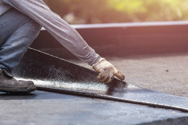 Professional Waterproofing technician working in Solsberry, IN